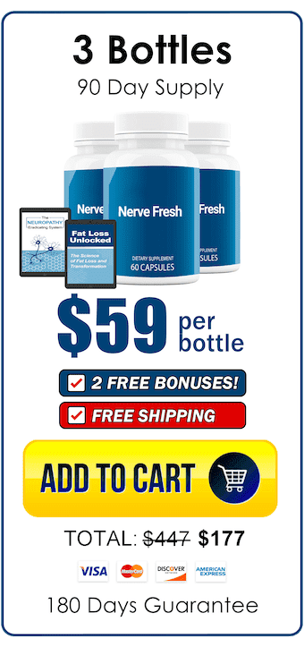 Nerve Fresh 3 bottle package