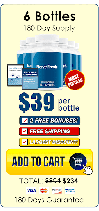 Nerve Fresh 6 bottle package